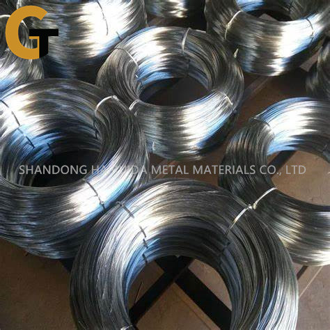Tensile Strength Round Steel Wire Rods Galvanized Coating ASTM Standard