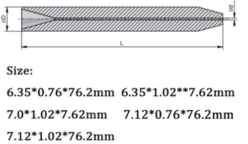Сопла серебряного высокого давления водоструйные, двигатель подачи разделяют Дя отверстия 0.76мм внутренний