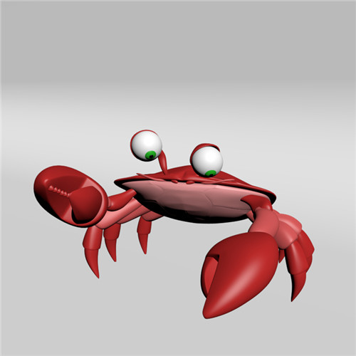 Iron Decorative Metal Sculpture Wall Mounted Giant Crab Statue For Restaurant