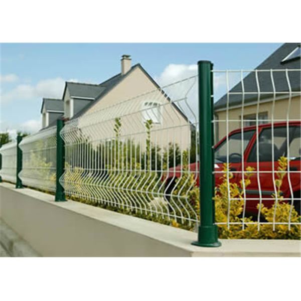 Commercial Welded Wire Mesh Fence 3D Curved Security Mesh Fencing