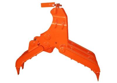 Máquina escavadora alaranjada Thumb Grab de Hitachi Q345B NM400
