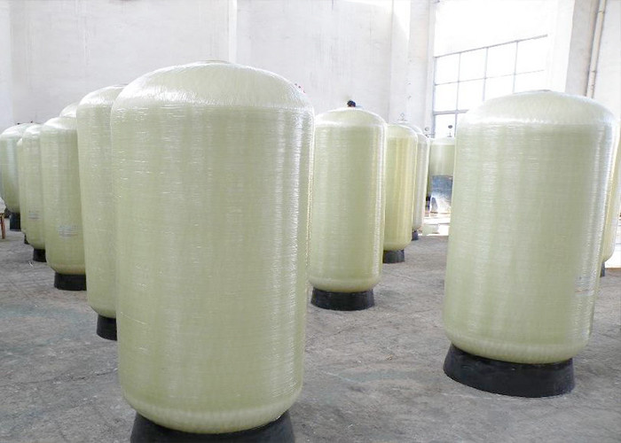 White Fiberglass Reinforced Plastic Tanks For Water Storage Water Treatment