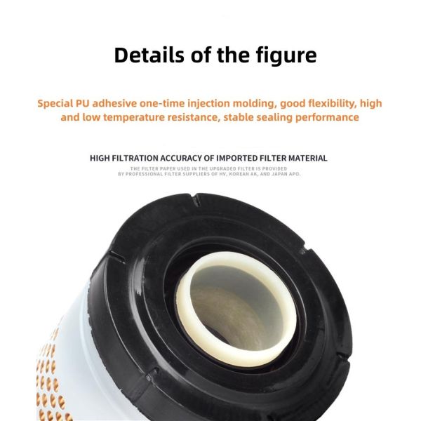 11NB-20120 AF26664 Excavator Air Filter For HYUNDAI