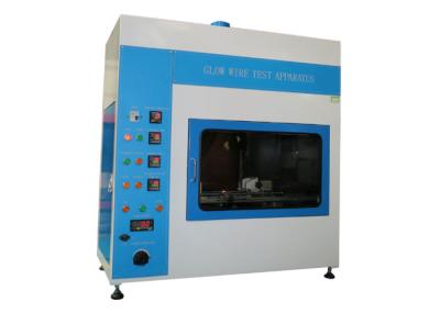 IEC 60335-2-10 Glow Wire Flammability Test Chamber Fire Risk Assessment Equipment Button Operation