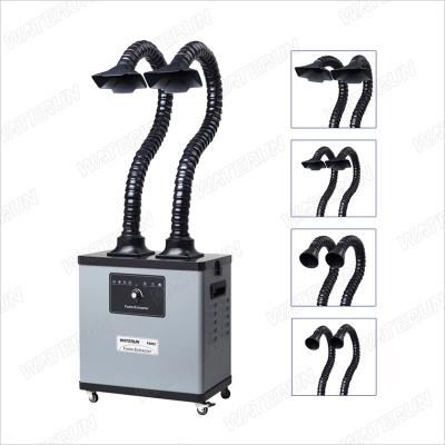 Extrator durável das emanações do laser do filtro do metal/HEPA com os rodízios moventes fáceis