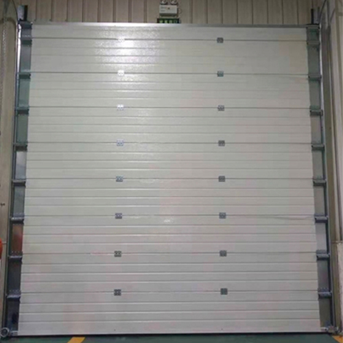 Insulated 24dB Industrial Sectional Overhead Door For Multi-Tenant Industrial Buildings