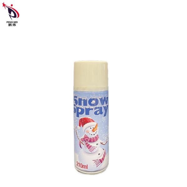 ISO9001 Multipurpose Artificial Spray Snow On Real Christmas Tree Nontoxic