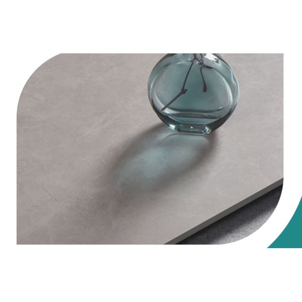 Серая мягкая стеклянная фарфоровая современная плитка для столовой и кухни 1200x600 мм