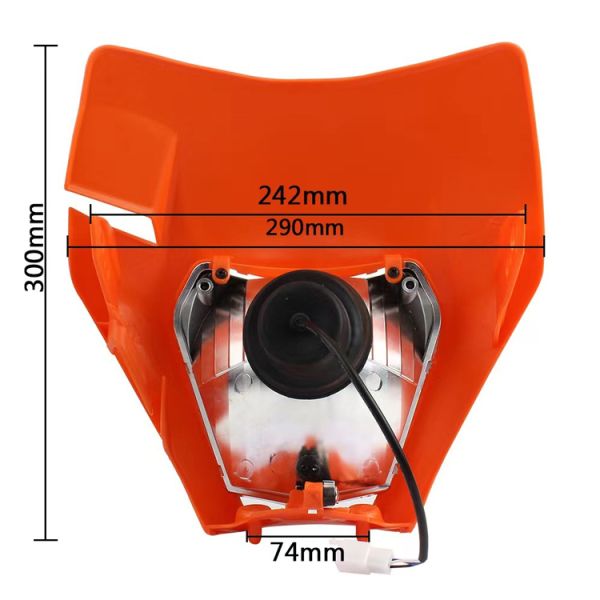 Universal Motorcycle Headlamp Get the Best Performance with 35W LED Headlights