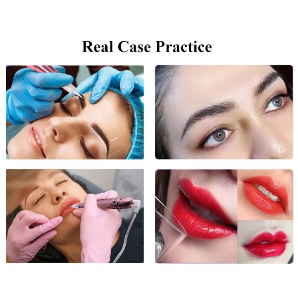 Ручка Tatoo Microblading набора татуировки макияжа алюминиевого сплава беспроводная Semi постоянная