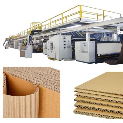 fabricação da fábrica do de alta capacidade da máquina de papel 200TPD do cartão ondulado de 3600mm