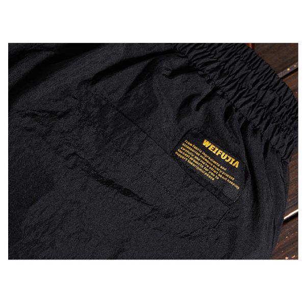 Ningún Eco de descoloramiento tamaño amistoso S a 6XL de Grey Men Streetwear Shorts