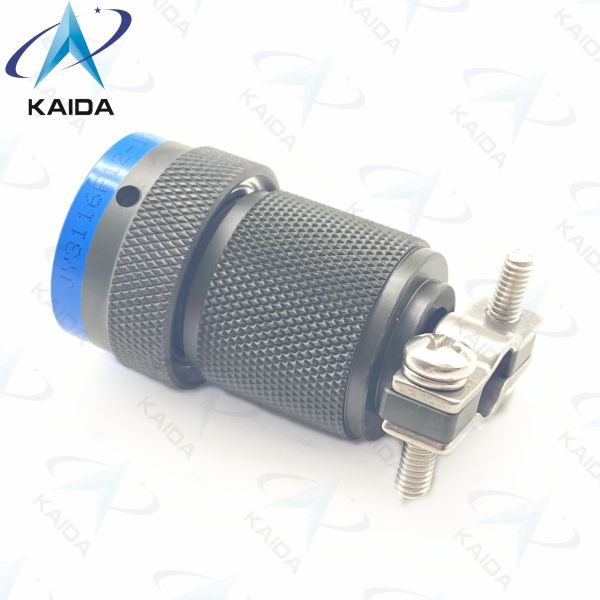 Оливковая кадра Кадмиевый MIL-DTL-26482 соединитель I MS3116F12-10S прямая розетка с зажимом кабеля