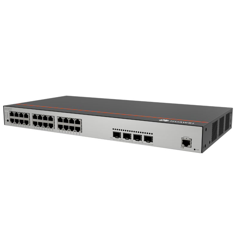 Brand New Huawei S5735-L24P4S-A Network Switch with 24*10/100/1000BASE-T Ports, 4*10G SFP, and PoE+ Support