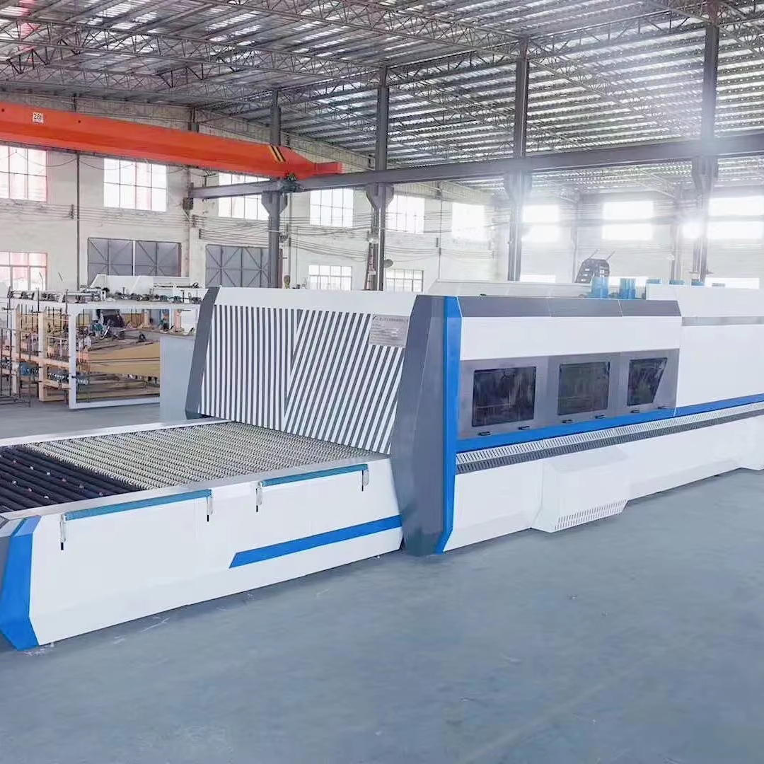 4 -19mm Flat Glass Tempering Furnace With Convection Heating / Rapid Cooling