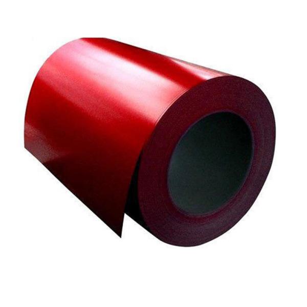 Red Color Steel Sheet Coil 508mm 610mm Metal Building Materials Electro Galvanized Steel Coil