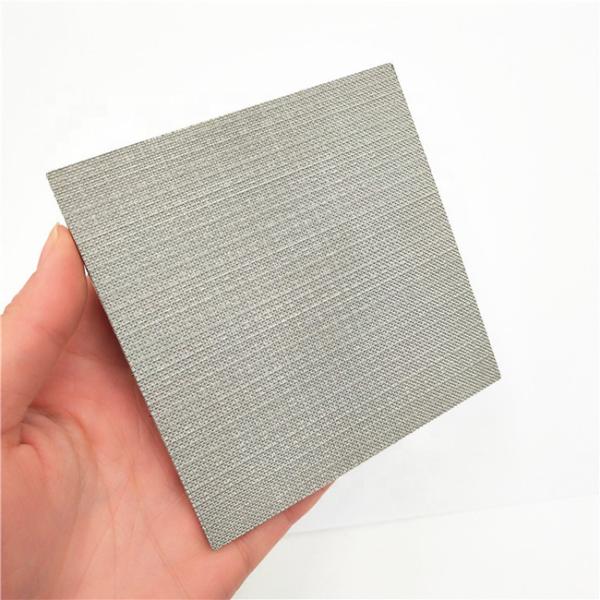 1 - 400 Micron Sintered Stainless Steel Filter Disc For Chemical Fiber Film Industry