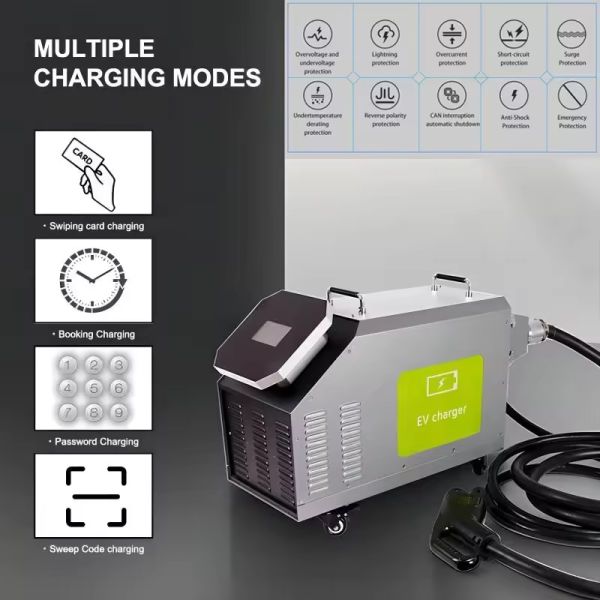 Chargeur électrique portable à courant continu IP44 30KW