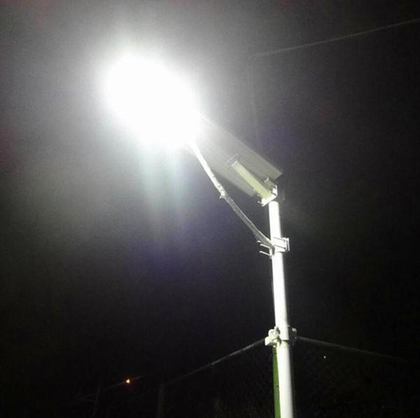 Aluminum Alloy 160Lm/W 50W All In One Led Solar Street Light