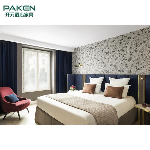 High End Hotel Bedroom Furniture Sets With Commercial Style