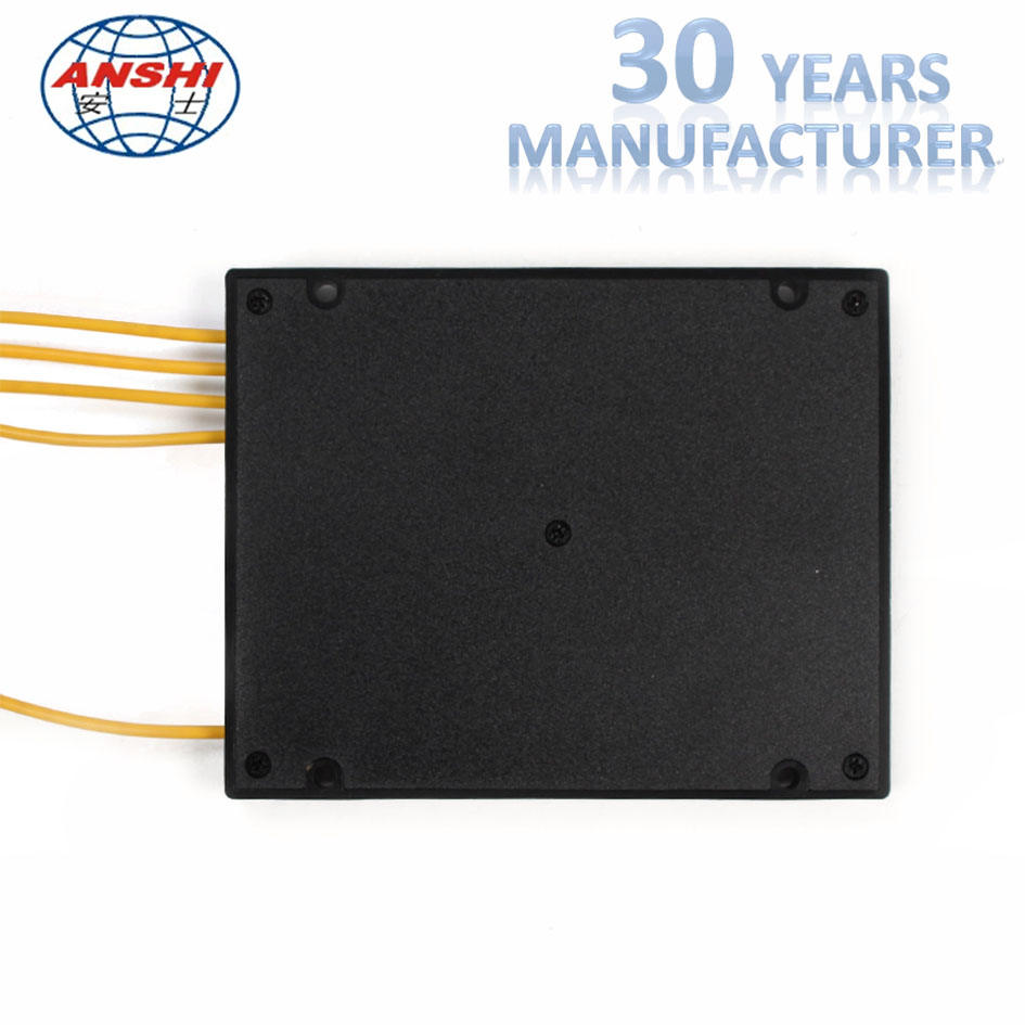 Плоскостный Splitter 1x4 оптического волокна цепи 1650nm Lightwave