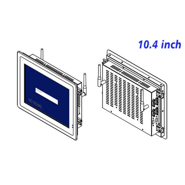 10.4-Inch Industrial Display for HMI Interfaces and Control Panels