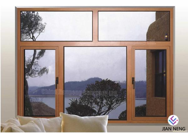 Tilt - Turn Open Aluminium Casement Windows For Commercial Projects