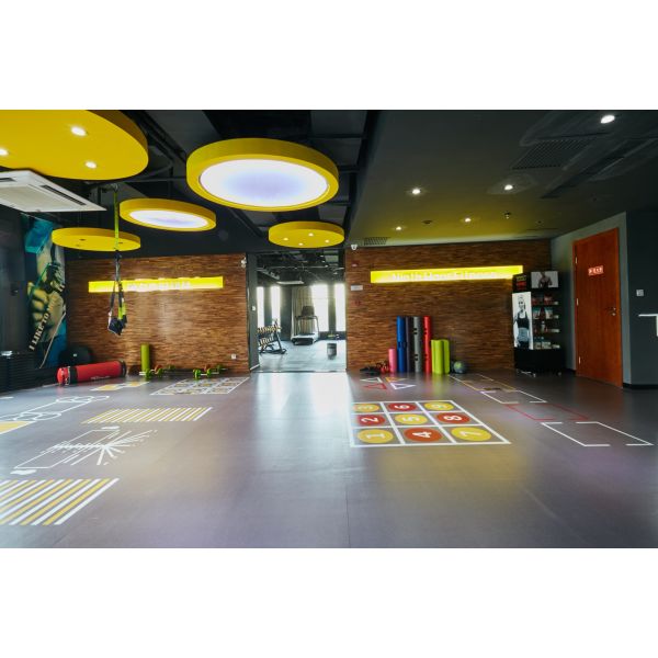 Практические тренажерные коврики 1000х1000мм, устойчивые к ударам