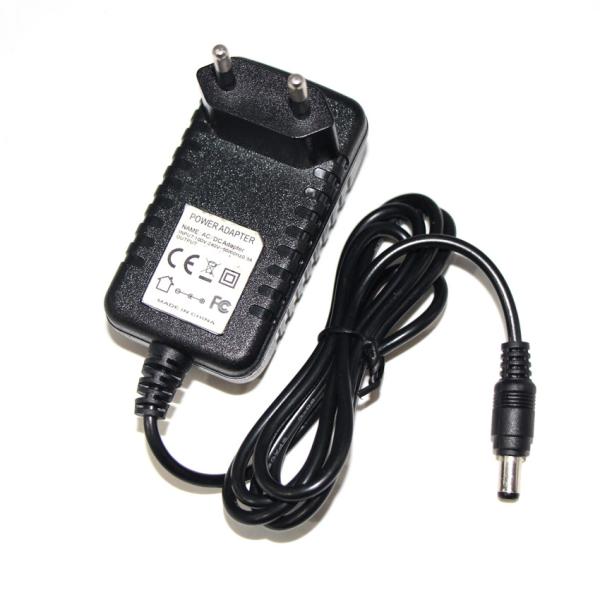 12V 2A EU電源アダプタ 5.5x2.1mm DCプラグ