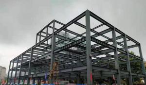 Estrutura de aço industrial de elevada resistência à corrosão