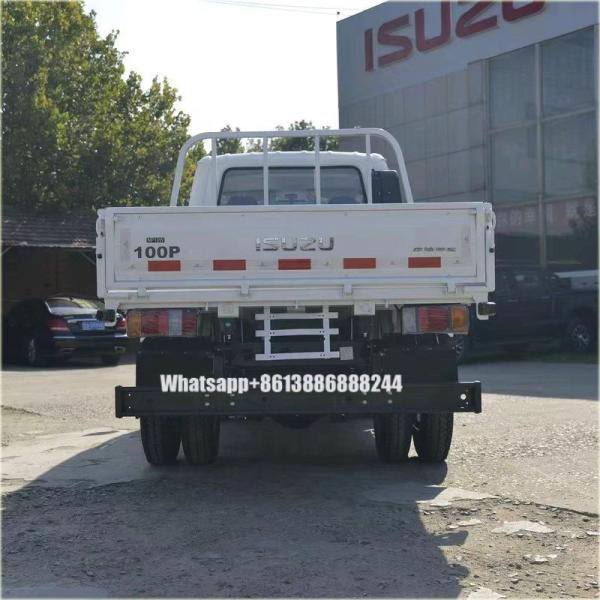 4*2 I s Uzu 100p Double Row  Column  Plate-type Goods Truck    Freight Train