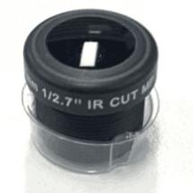 1/2.7 2.7mm F2.2 3Megapixel M12x0.5 mount 180degree wide angle lens for doorbell/car camera