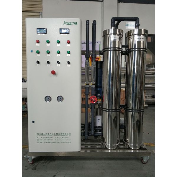 Efficient Single Pass Reverse Osmosis System 5.0KW Power Rating 2000 LPH Flow Rate