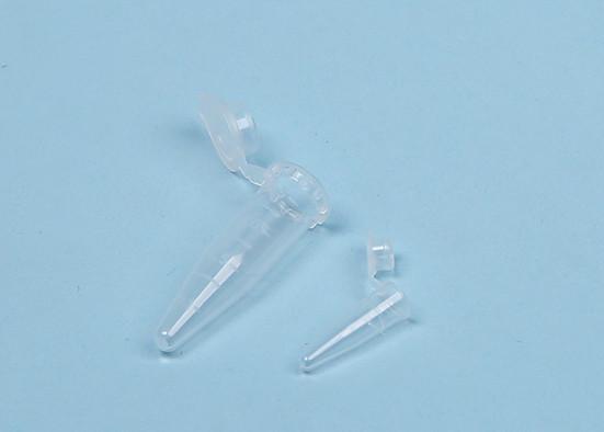 PP Lab Disposable Products Clear Blue Thin Walled PCR Tubes Medical Polypropylene