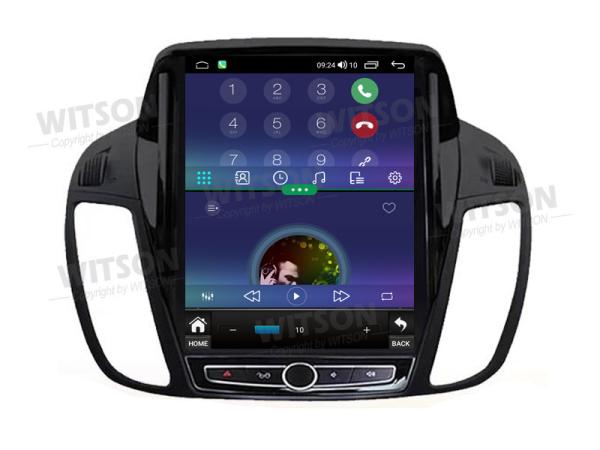 9.7'' Tesla Vertical Screen For Ford Kuga 2 Escape 3 C-Max 2012-2019 Android Car Multimedia Player