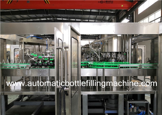 Fully Automatic Glass Bottle Filling Machine For Cola Monoblock Filler And Capper