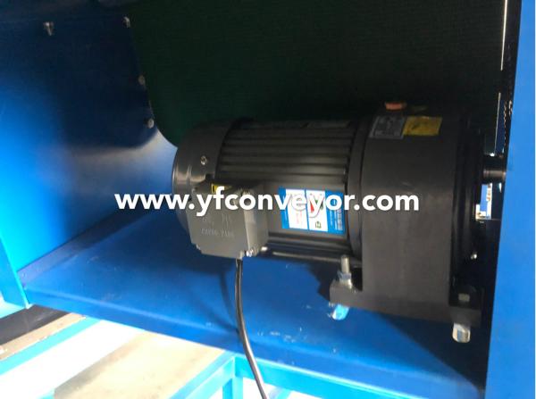 Factory custom Inclined Belt Conveyor System,Adjustable Height Belt Conveyor