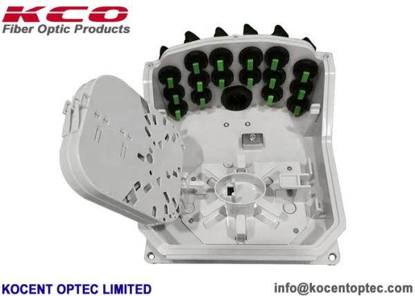 White Fibre Optic Termination Box , 16 Port SC/APC Plc Fiber Optic Splitter GPX147