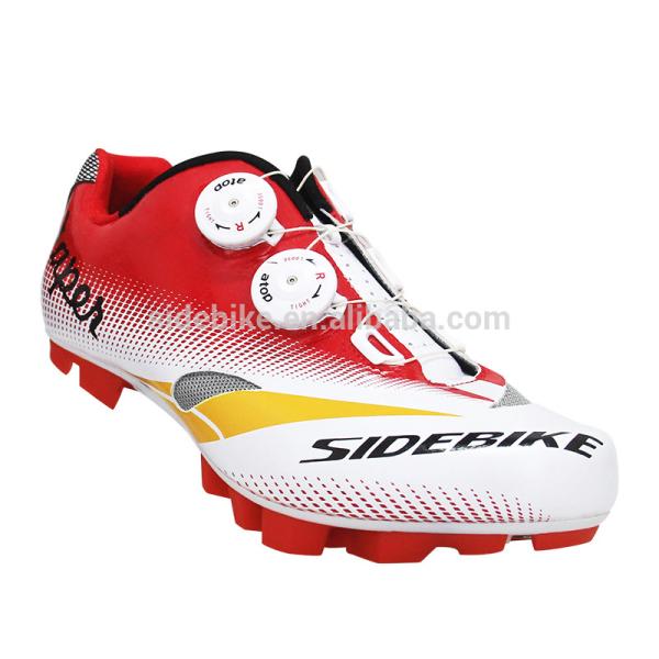 Good Shock Absorption MTB Cycling Shoes , Mens Mountain Biking Shoes EVA Insole