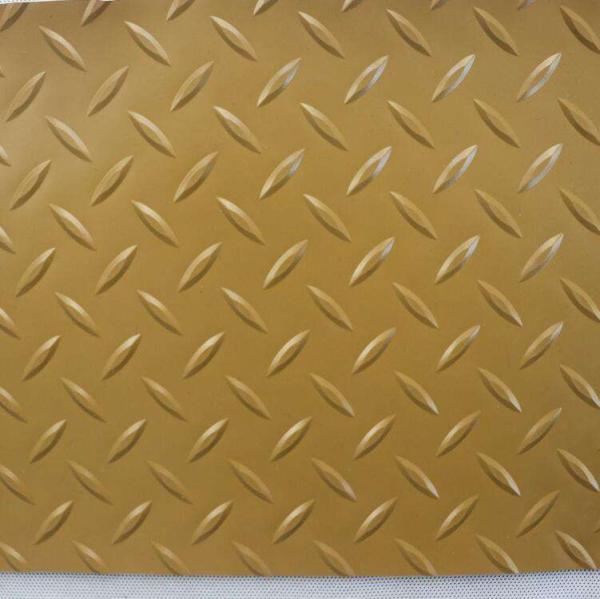 Custom Slip Resistance Pvc Bus Flooring , Bus Floor Covering Material Easy Clean