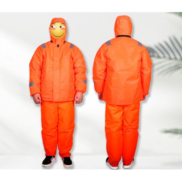 Fishing Life Jacket Life Winter Cold Workwear With Long Sleeves Marine Life Jacket