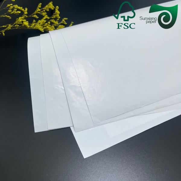 Double  Sided Coated 150g Shiny White Art Paper For Card Production FSC
