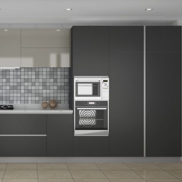 Оптовая дешевая заказная современная лаковая мебель Кухонные шкафы