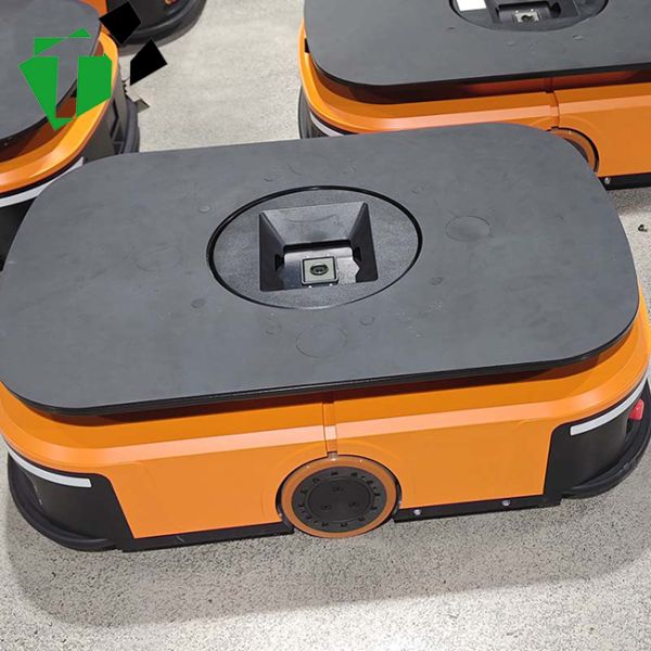 Laser-guided Navigation in AGV Automated Guided Vehicle with Customized Lifting Height and Telescopic Lift Docking
