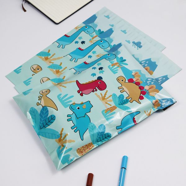 Captivating Dinosaur Express Bag Waterproof Reusable Ensure Safety Of Your Items