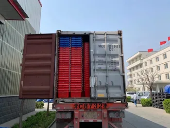 Транспорт Логистический оборот Необходимое укладчичное твердое коробка стиль пластиковый ящик с крышкой