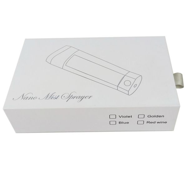 Caja corredera de maquillaje innovadora para el embalaje de botellas de spray