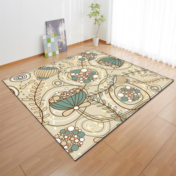 Big Landscape Bedroom Floor Mats Ins Style Living Spaces Area Rugs