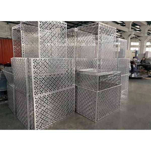 Heat Insulation Fence Aluminium Solid Panel ISO9001 Certification