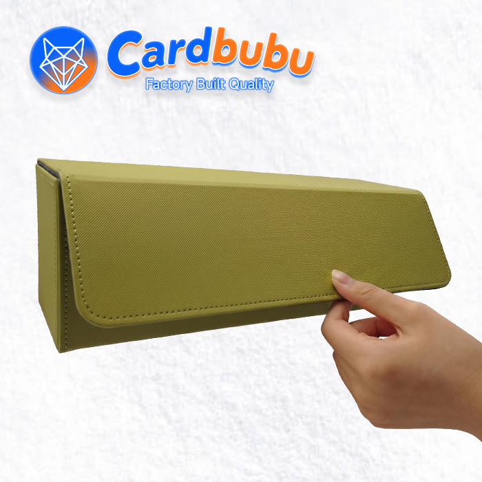 Trading Card Double Deck Box 12.28in Storage Mtg Magnetic Deck Box